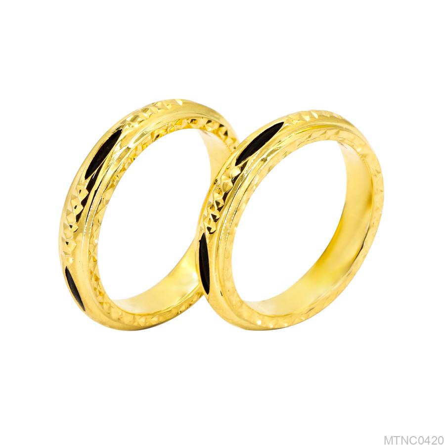 Nhẫn cưới đẹp giá trên 7 triệu khiến bạn hài lòng MTNC0420-nhan-cuoi-vang-vang-18k