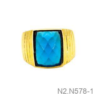 Nhẫn Nam Vàng Vàng 18K - N2.N578-1