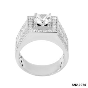 Nhẫn Bạc Nam Đính Đá CZ - SN2.0076