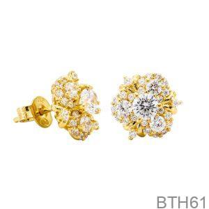 Bông Tai Vàng Vàng 18K(750) - BTH61