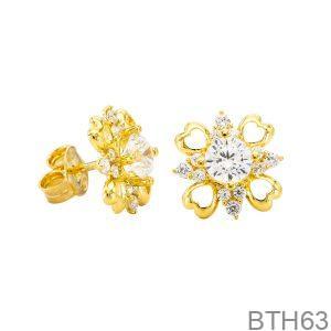 Bông Tai Vàng Vàng 18K(750) - BTH63