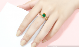 Lựa chọn nhẫn phong thủy cho người nữ mệnh Mộc