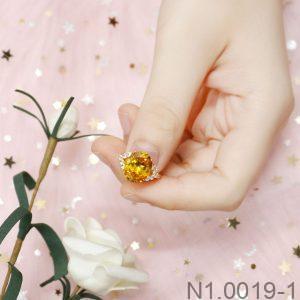 Nhẫn Nữ Vàng Vàng 18K(750) - N1.0019-1
