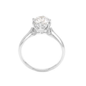Nhẫn Cầu Hôn Vàng Trắng 18K - N1.0565-1