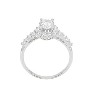 Nhẫn Cầu Hôn Vàng Trắng 10K - N1.0567-1