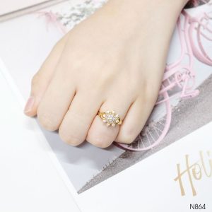 Nhẫn Nữ Vàng Vàng 610 - N864