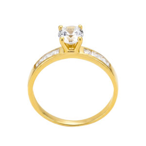 Nhẫn Cầu Hôn Vàng Vàng 18K - NU01-1