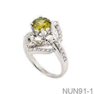 Nhẫn Nữ Vàng Trắng 18K - NUN91-1