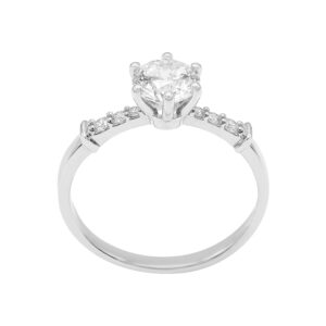 Nhẫn Nữ Vàng Trắng 10K - TNL09-1
