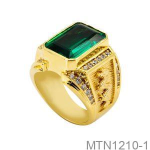 Nhẫn Nam Rồng Vàng Vàng 18K(750) - MTN1210-1