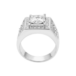 Nhẫn Nam Vàng Trắng 10K - N2.0080