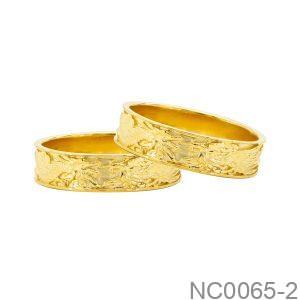 Nhẫn Cưới Vàng Vàng 18K(750) - NC0065-2