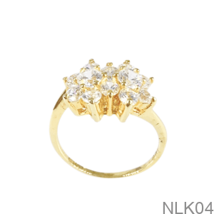 Nhẫn Nữ Vàng Vàng 18K - NLK04
