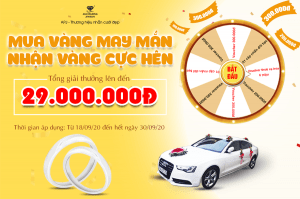 Mua vàng may mắn, nhận vàng cực “hên”