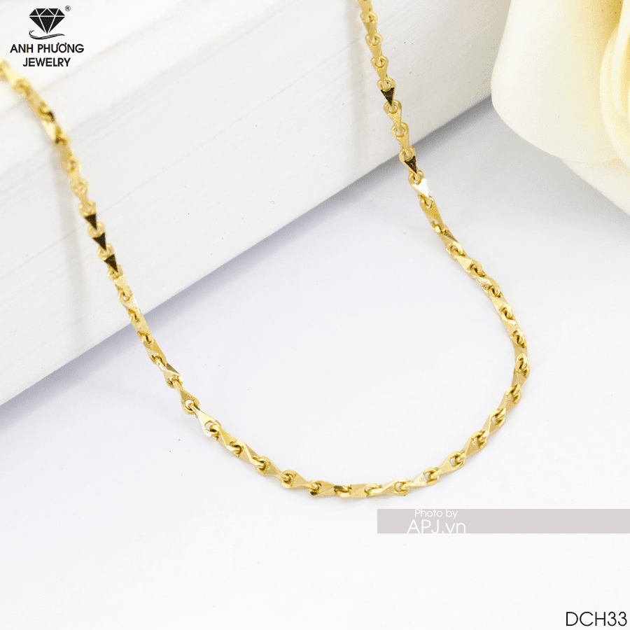 Dây chuyền vàng 18k DCH33