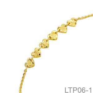 Lắc Tay Vàng Vàng 14K - LTP06-1