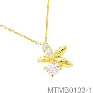 Mặt Nữ Vàng Vàng 18K(750) - MTMB0133-1