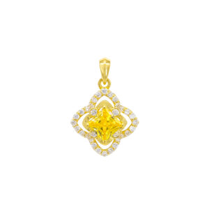 Mặt Nữ Vàng Vàng 18K - MB0006