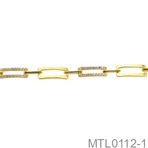 Lắc Tay Vàng Vàng 18K - MTL0112-1