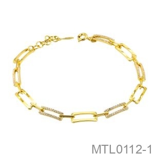 Lắc Tay Vàng Vàng 18K - MTL0112-1