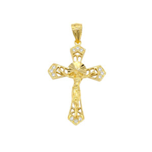 Mặt Thánh Gía Vàng Vàng 18K - MTM0647