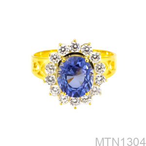 Nhẫn Nữ Vàng Vàng 18K(750) - MTN1304