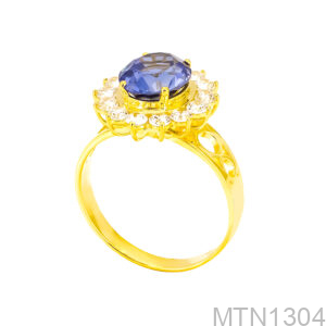 Nhẫn Nữ Vàng Vàng 18K(750) - MTN1304