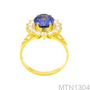 Nhẫn Nữ Vàng Vàng 18K(750) - MTN1304