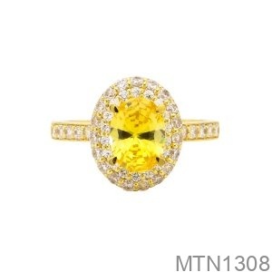Nhẫn Nữ Vàng Vàng 18K - MTN1308
