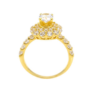 Nhẫn Cầu Hôn Vàng Vàng 18K - N1.0543-1