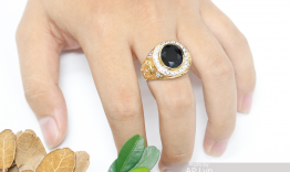 Các mẫu nhẫn nam mặt đá đen hot nhất năm 2020