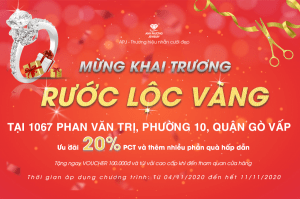 Mừng khai trương, rước lộc vàng