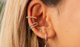 Các mẫu bông tai kẹp không cần bấm lỗ