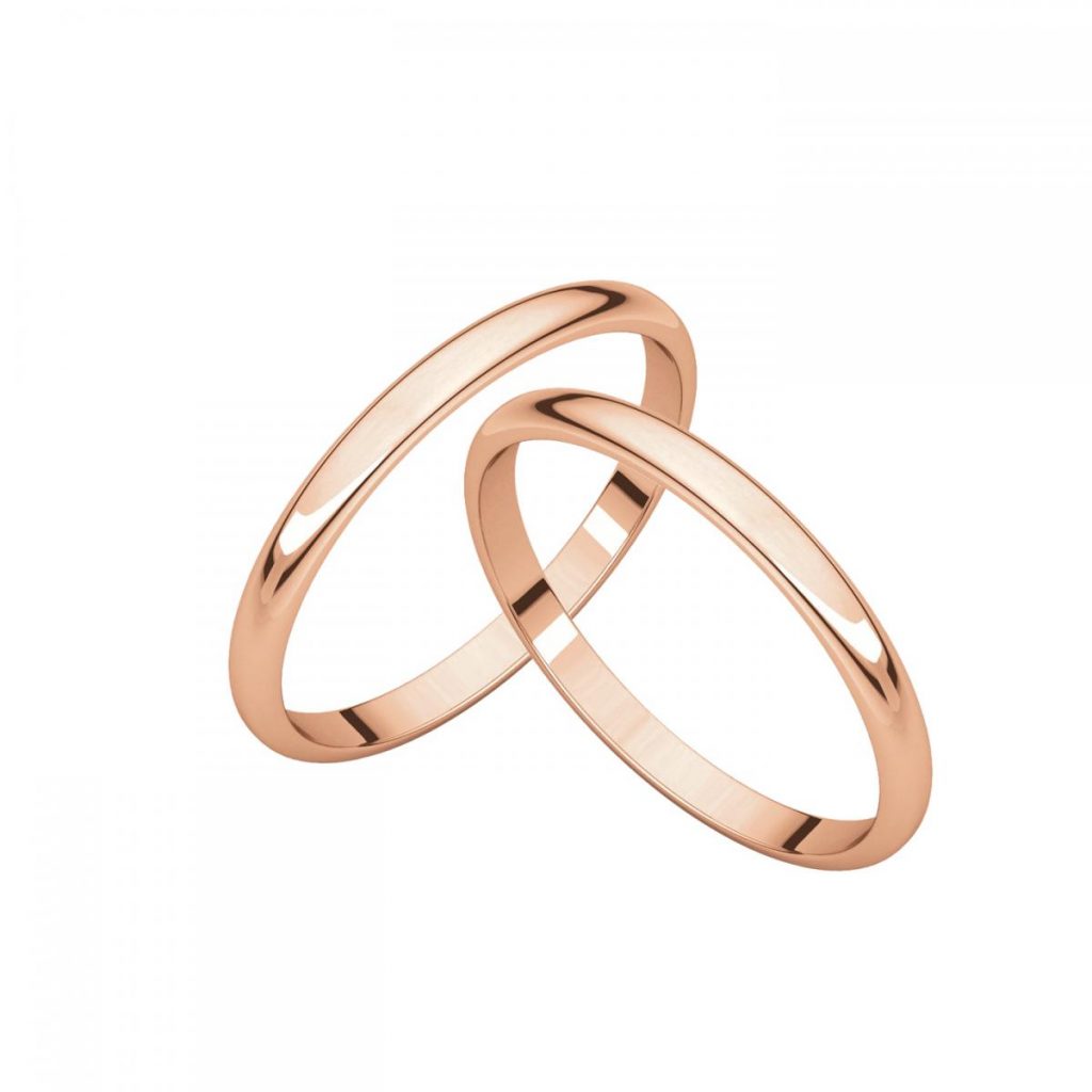 3 mẫu nhẫn cưới vàng 18k trơn được ưa chuộng hiện nay