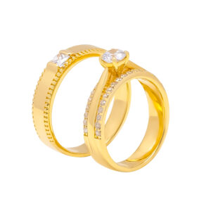 Nhẫn Cưới Vàng Vàng 610 - MTNC0400-2