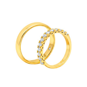 Nhẫn Cưới Vàng Vàng 610 - MTNC0422-1