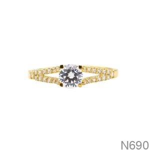 Nhẫn Nữ Vàng Vàng 610 - N690
