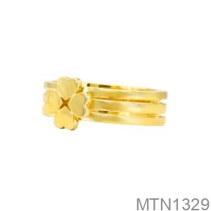 Nhẫn Nữ Vàng Vàng 18K - MTN1329
