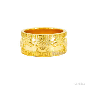 Nhẫn Nam Rồng Vàng Vàng 18K(750) - N2.0053-1