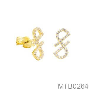 Bông Tai Vàng Vàng 610 - MTB0264