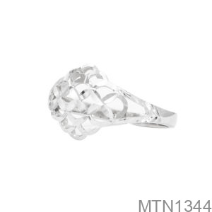 Nhẫn Nữ Vàng Trắng 10K(417) - MTN1344