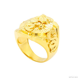 Nhẫn Nam Rồng Vàng Vàng 18K - MTN1351