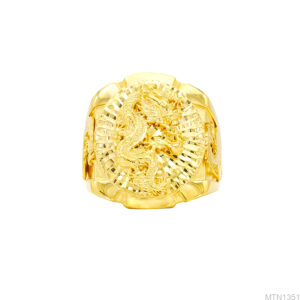 Nhẫn Nam Rồng Vàng Vàng 18K - MTN1351