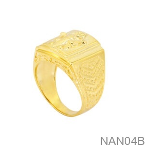 Nhẫn Nam Vàng Vàng 18K(750) - NAN04B