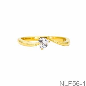 Nhẫn Nữ Vàng Vàng 18K(750) - NLF56-1