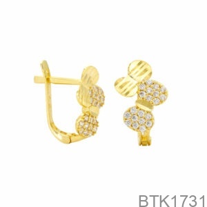 Bông Tai Vàng Vàng 610 - BTK1731
