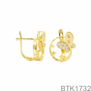 Bông Tai Vàng Vàng 610 - BTK1732