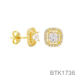 Bông Tai Vàng Vàng 610 - BTK1736