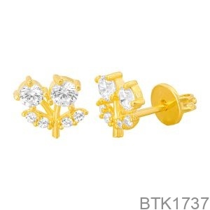 Bông Tai Vàng Vàng 610 - BTK1737