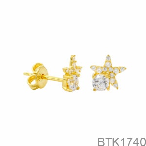 Bông Tai Vàng Vàng 610 - BTK1740